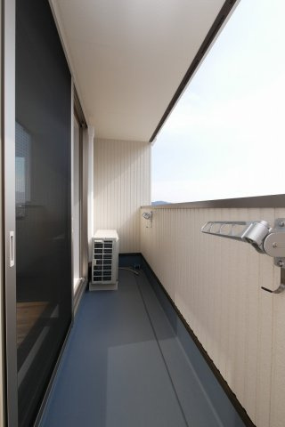 メゾンソレイユCのバルコニー|メゾンソレイユC101号室
