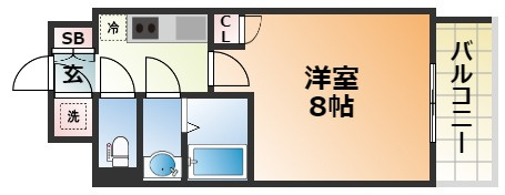 アーバングリーン兵庫ステーションフロントの間取り