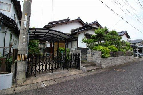 ■□錦海町2丁目中古戸建□■の外観|間口が約13.8ｍとしっかりある敷地になります。