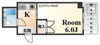 アクティ甲南の間取り