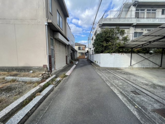 【前面道路含む現地写真】 | 売地　住吉2丁目
