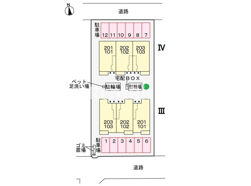 ＴＮ．ｃｏｍ．Ⅳの区画図|その他