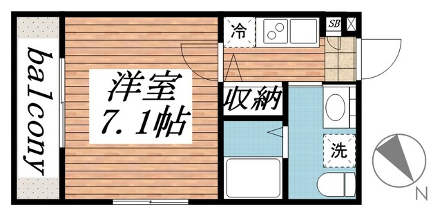 ｃｈａｉｎｏｎ津田沼の間取り