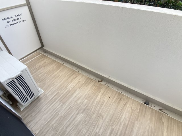 パークアクシス市川のバルコニー