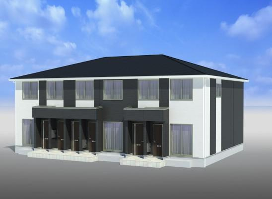 アルバ西岡本の外観パース|同型タイプ