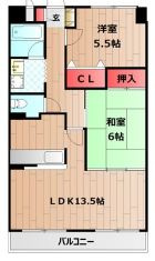 オークヒルズ山口の間取り