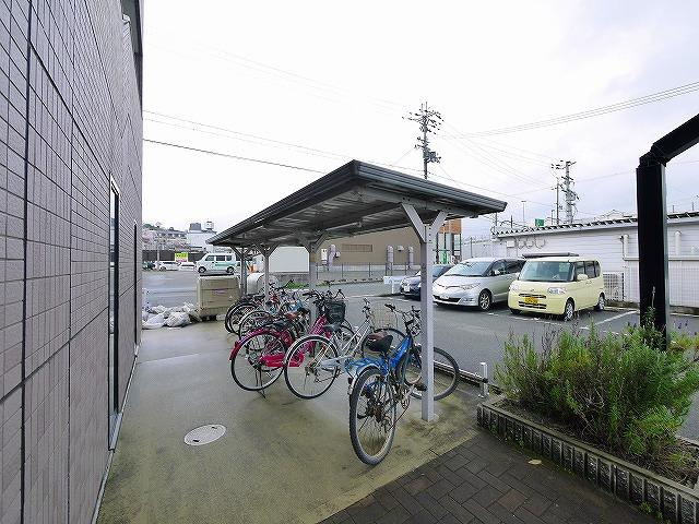 アスールのその他共用部分|駐輪場