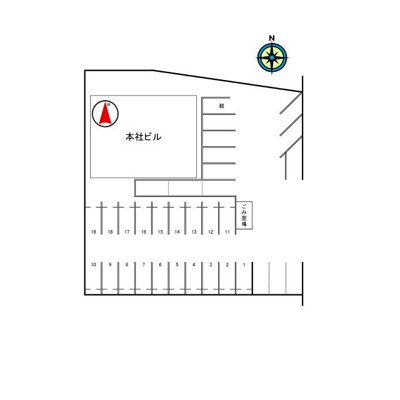 【区画図】 | 駅前本社ビル
