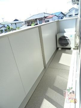 ラウレア福田　Ａのバルコニー|ベランダ