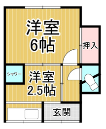 旭文化の間取り