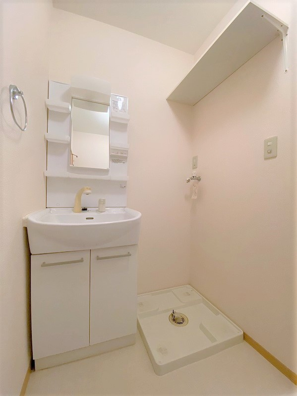 アジュールＢの洗面所