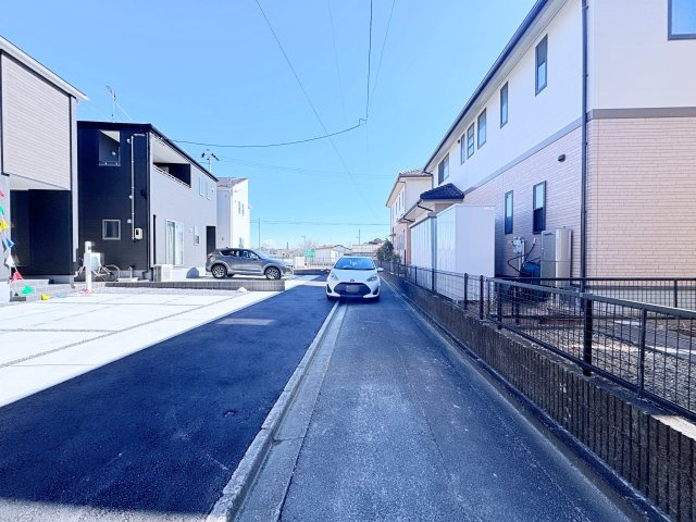 いわき市平梅香町第1　Livele Garden　全3棟の前面道路含む現地写真