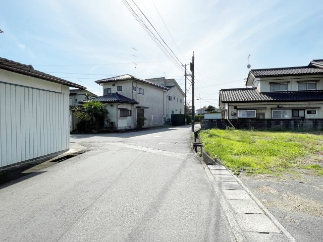 いわき市仁井田町寺前第1　Livele Garden　全3棟の前面道路含む現地写真
