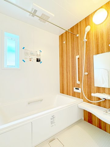 いわき市平幕ノ内　AiTOWN　全21棟の浴室|浴室乾燥機付きで雨の日や花粉の時期でも室内干しができるので安心です！