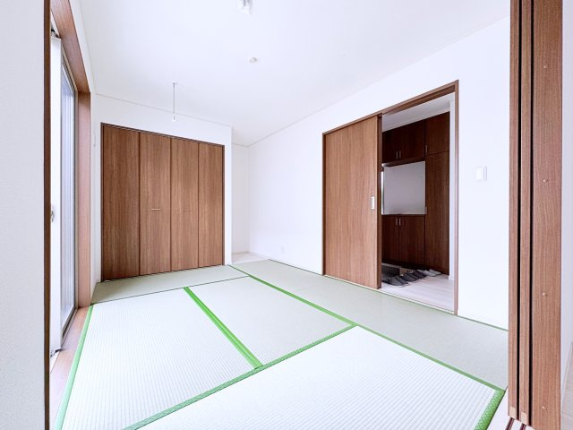 いわき市平幕ノ内　AiTOWN　全21棟の和室|用途に応じてアレンジのできる洋風も取り入れた和室！