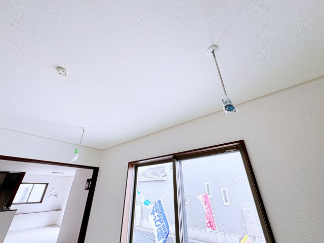 いわき市平幕ノ内　AiTOWN　全21棟の設備|ハンガーパイプもついているので干した洗濯物をそのままかけることができる！