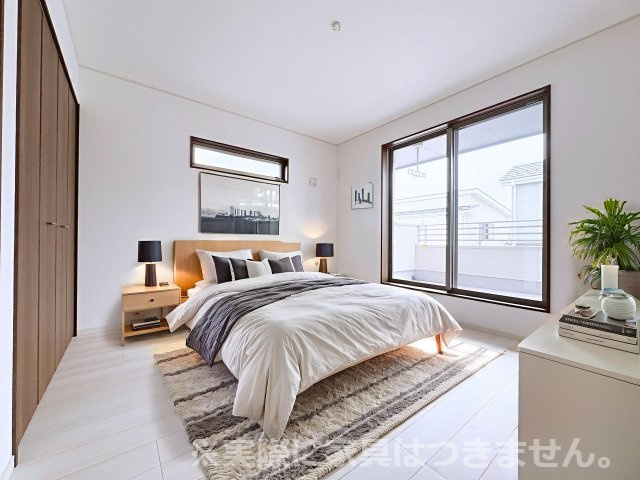 いわき市平幕ノ内　AiTOWN　全21棟の洋室|※家具を配置した場合のイメージ図になります！実際に家具はつきません。