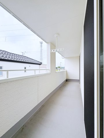 いわき市平幕ノ内　AiTOWN　全21棟のバルコニー