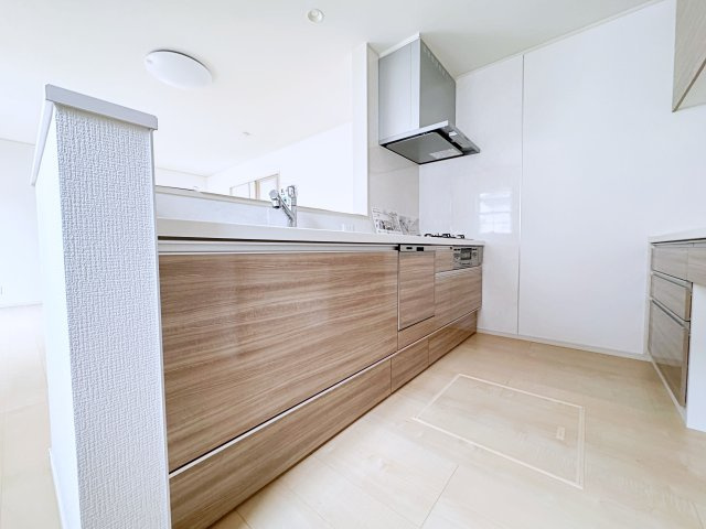 いわき市平幕ノ内　AiTOWN　全21棟のキッチン|食器洗乾燥機付きのキッチンで家事の時短と快適な生活を実現できます！