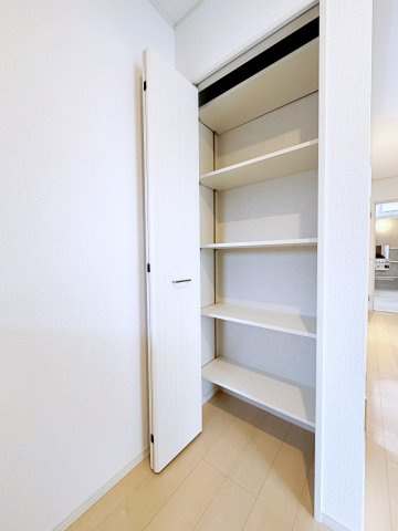 いわき市平幕ノ内　AiTOWN　全21棟の収納|掃除・メンテナンス用品や趣味やアウトドア用品など収納可能！