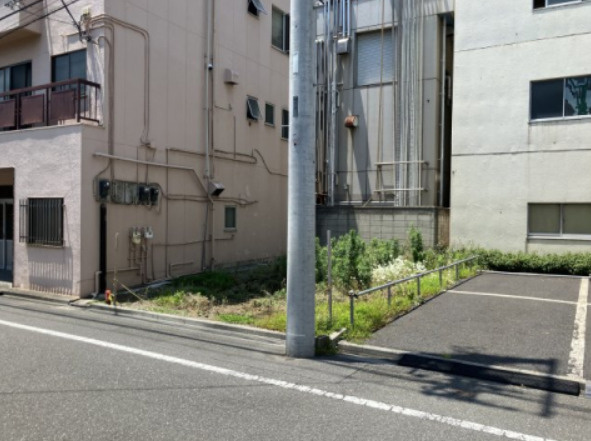 台東区今戸２丁目新築戸建の前面道路含む現地写真