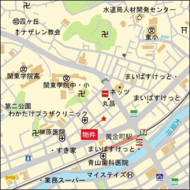 ソナーレ横浜の地図