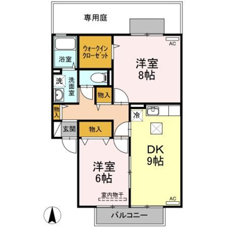 【間取り】 | ストリームビレッジB