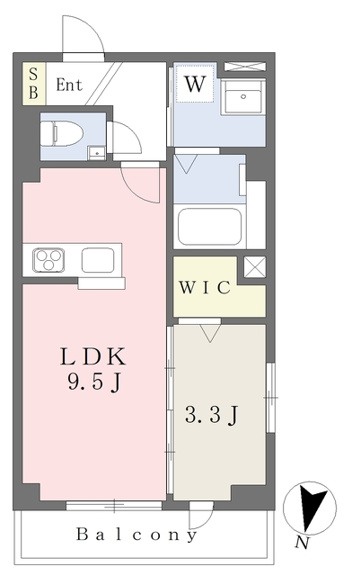 ◆角部屋・対面キッチンの１LDK◆