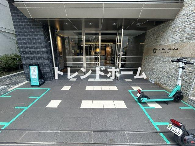 クリスタルグランツ難波Ⅱのエントランス|選べる家電プランあり！！