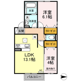 【間取り】 | アリエッタ湯野