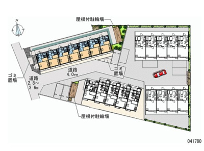 【区画図】 | 白樺Ⅳ