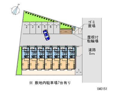 【区画図】 | プラシード竹丘Ⅱ