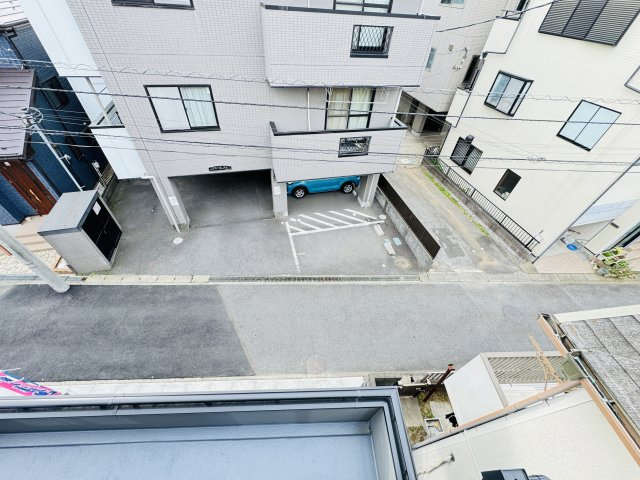 流山市流山５丁目新築戸建【流山小学校：3分】の展望|バルコニーより道路側眺望