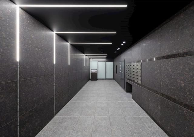 ルーブル聖蹟桜ヶ丘のエントランス