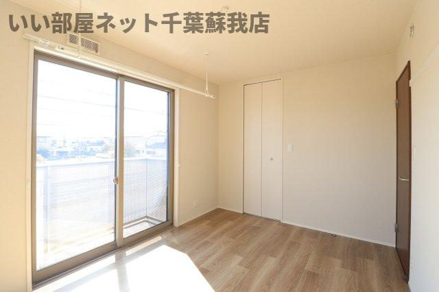 Ｌａ　ｃａｓａⅠ棟の寝室|使い勝手のいい寝室です
