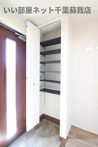 Ｌａ　ｃａｓａⅠ棟の収納|シューズボックス
