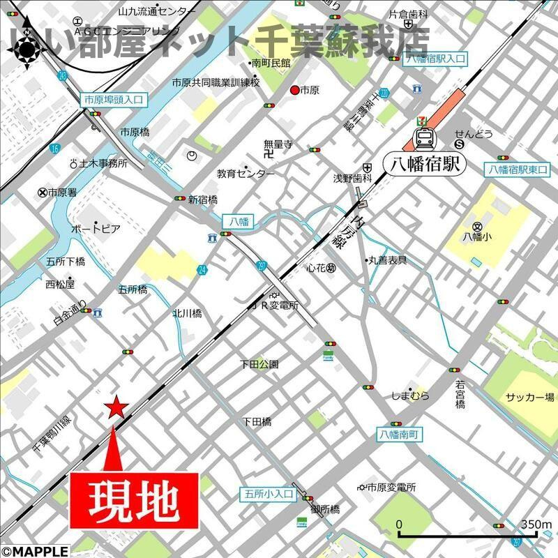 Ｌａ　ｃａｓａⅠ棟の地図