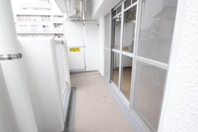 光町ハイムのバルコニー|落ち着いた時間を過ごせるバルコニーです