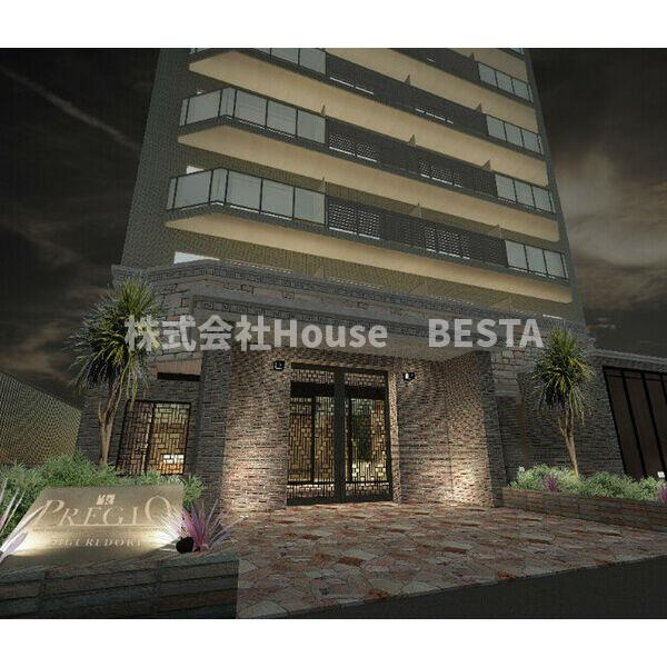 プレジオ日暮通の外観パース