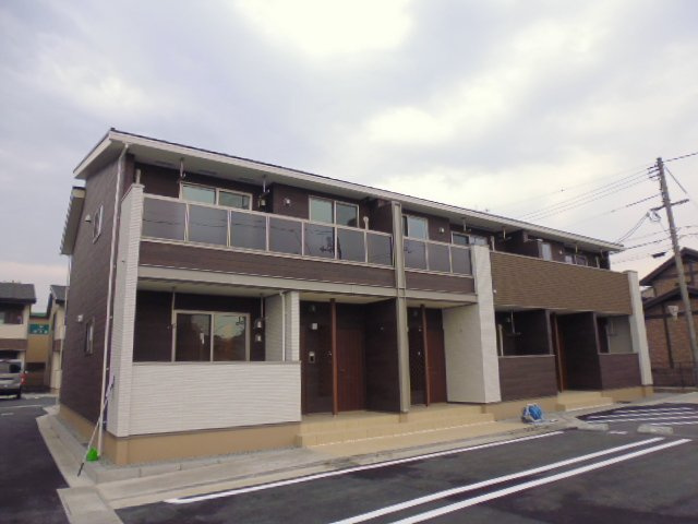 倉敷市中畝４丁目のアパートの外観