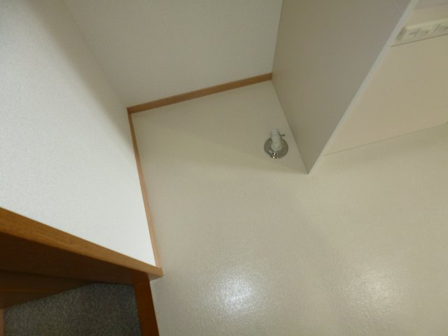 倉敷市茶屋町のアパートのその他|洗濯機置き場