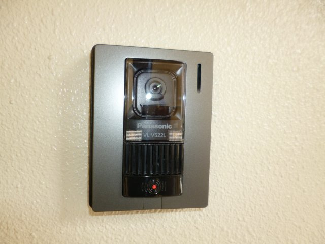 倉敷市茶屋町のアパートのセキュリティ|ＴＶインターホン