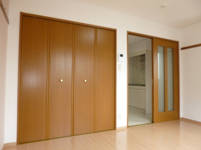 倉敷市茶屋町のアパートの寝室|洋室