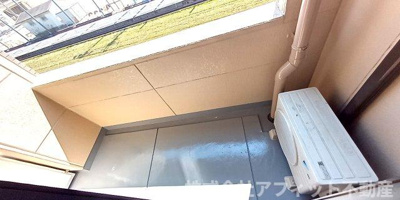 【バルコニー】 | サンハイツ山ノ手 | 南東向き