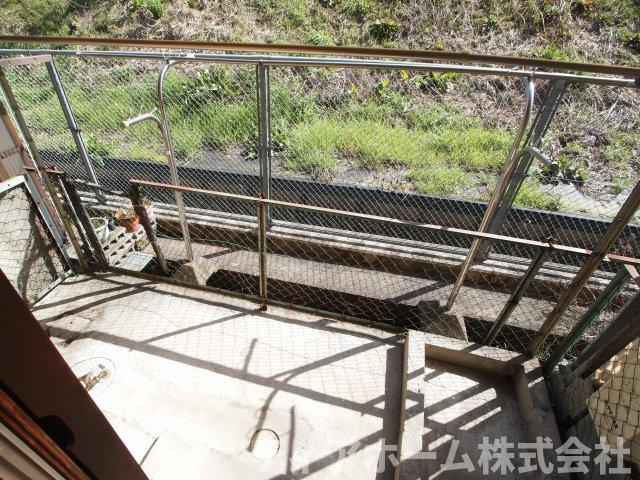 中曽司町テラスハウスの庭