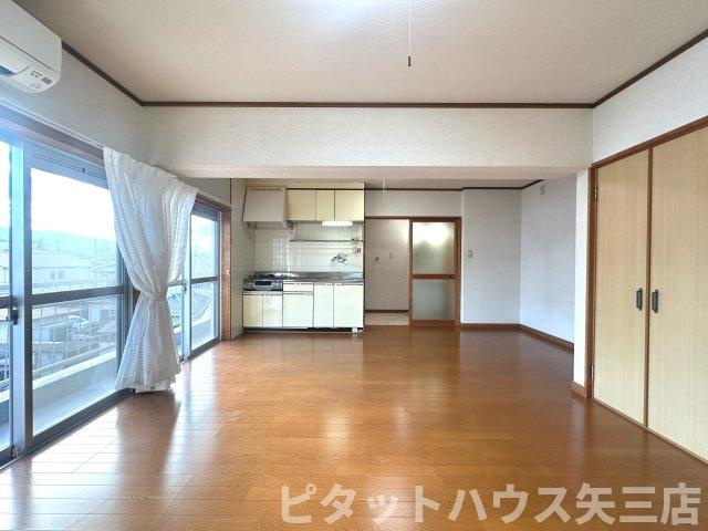 天神マンションⅠの居間・リビング|居間です