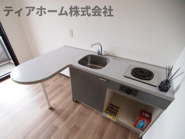 橋本市野の賃貸マンションのキッチン|キッチンでお楽しみください