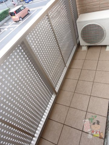 クラヴィエ一宮　Ａのバルコニー