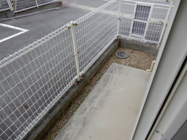 ロイヤル小林のバルコニー