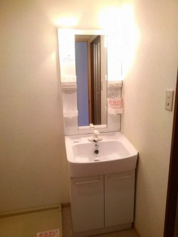 ドミール加佐の洗面所